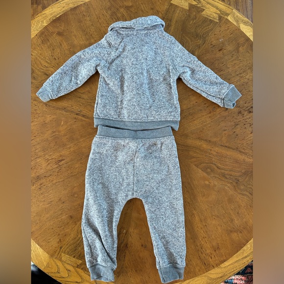 Carter’s Just One You Grey Heathered Sweater & Pants Set - Picture 5 of 5